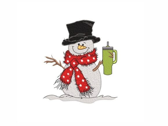Evaluating Cute Snowman with Cup for Etsy Shops