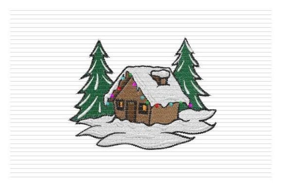 Review: Christmas Log Cabin for Boutique Apparel