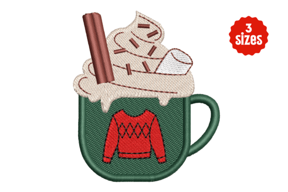Review: Christmas Sweater Hot Chocolate Mug Design