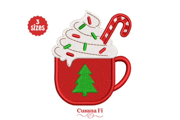 Review: Christmas Tree Hot Chocolate Mug Design