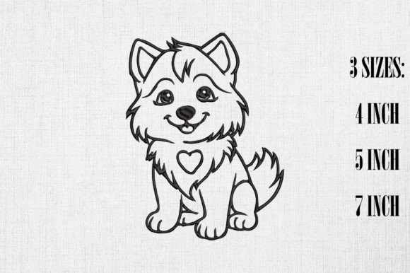 Review: Valentine Cute Alaskan Malamute Heart
