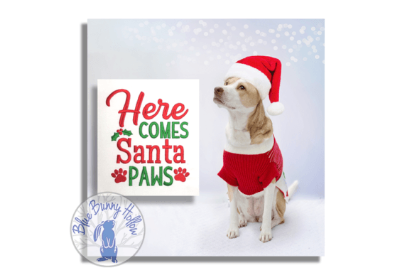 Reviewing Here Comes Santa Paws for Boutique Sweatshirts
